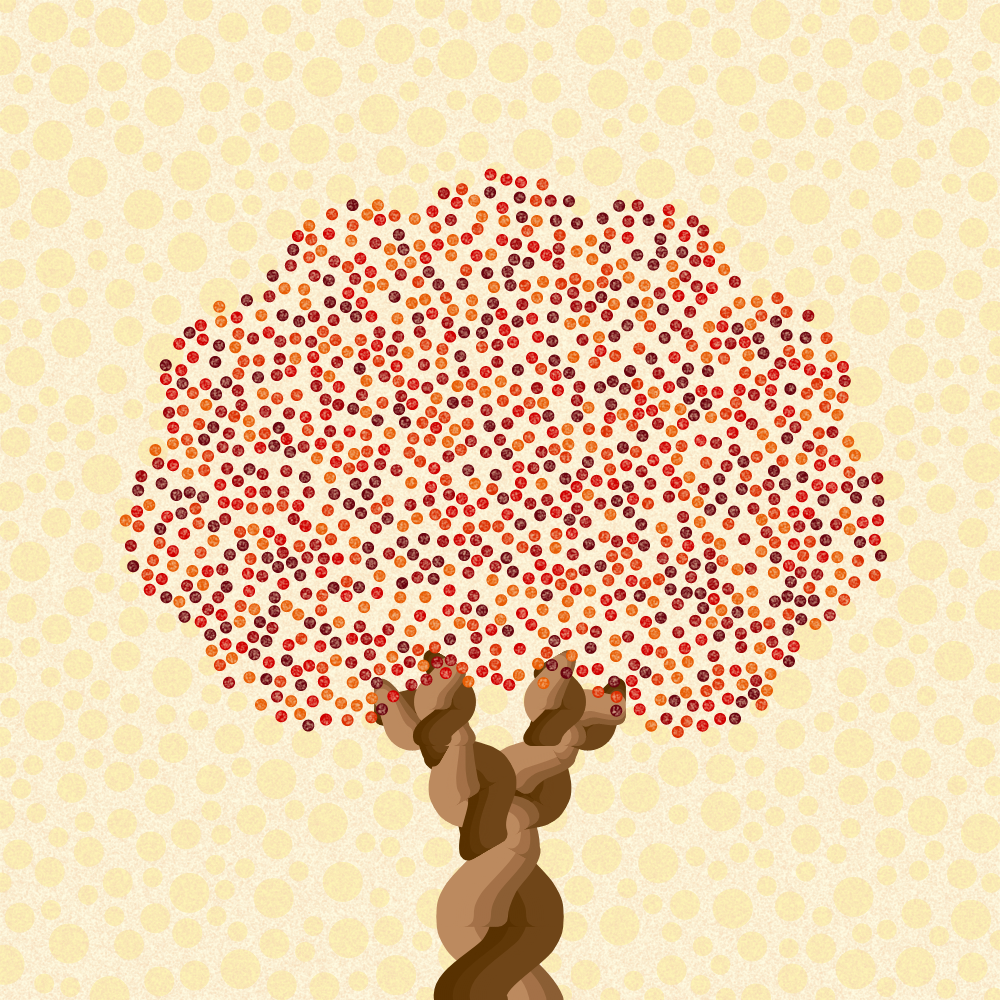 AUTUMN TREE #3 static token preview