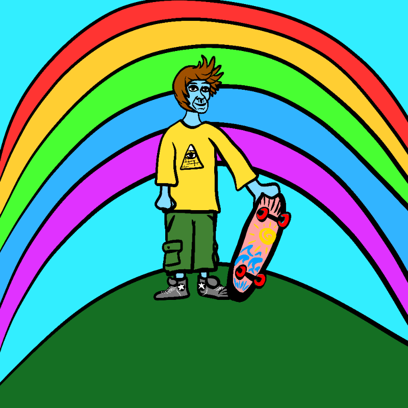 Skaterdudes #21 static token preview