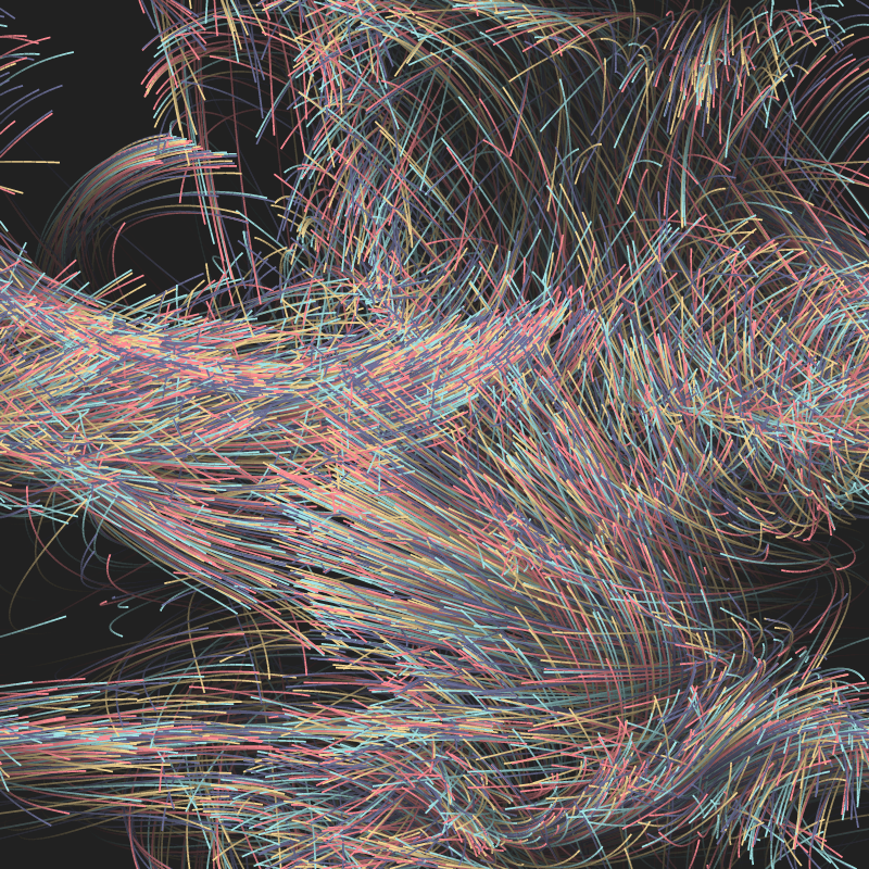 Strange Attractor Swarm #10 static token preview