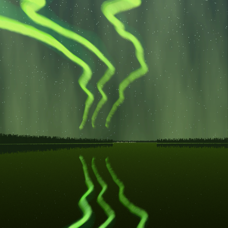 Aurora Borealis #22 static token preview