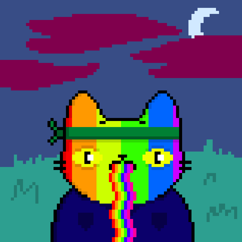 Totally Random Cats #3 static token preview