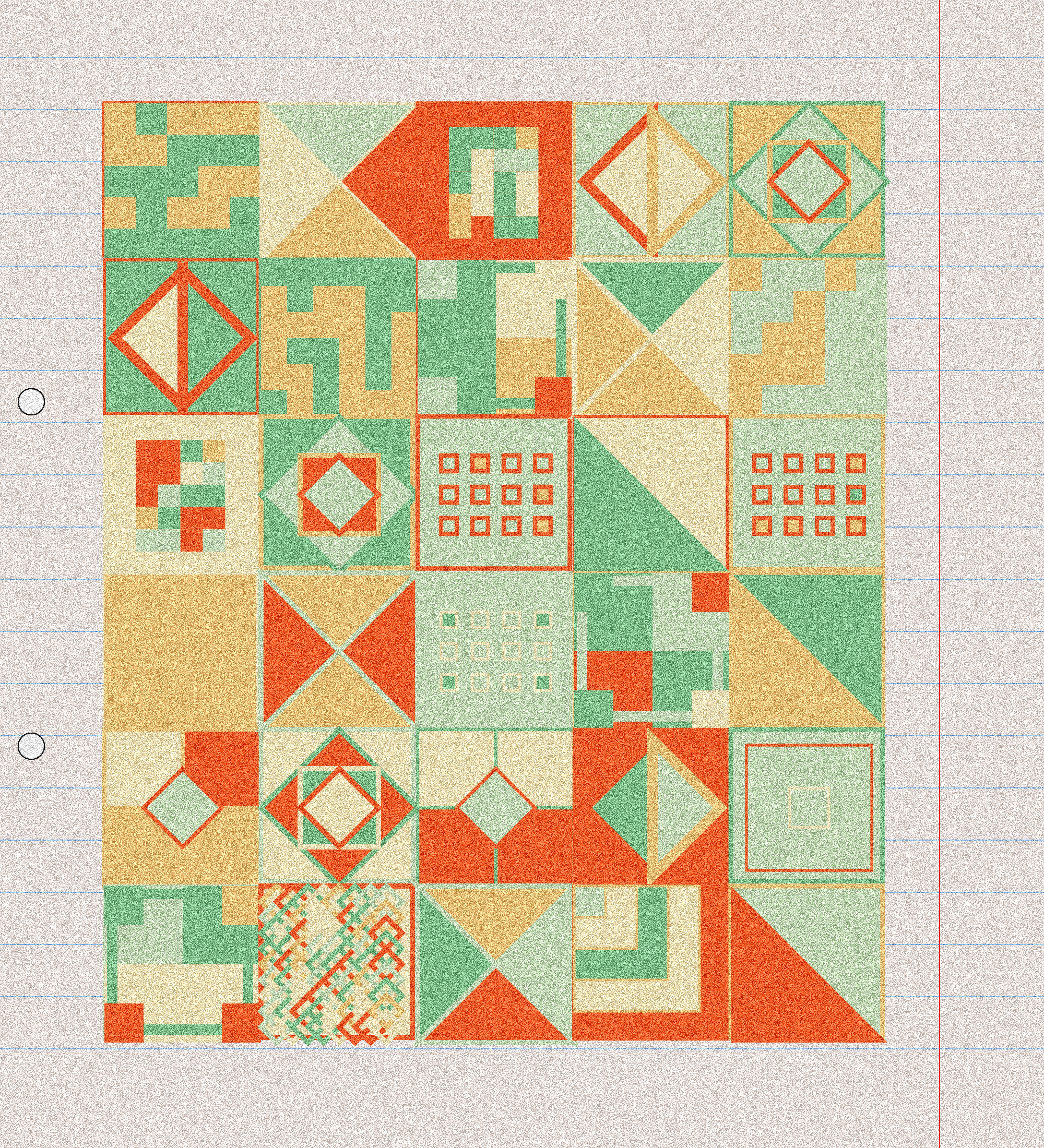 sketchbook page 8: annoying grid #5 static token preview