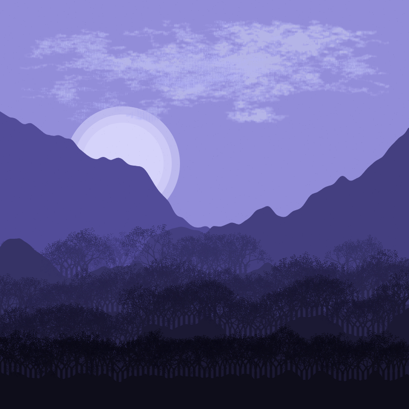 Generative Mountains #12 static token preview