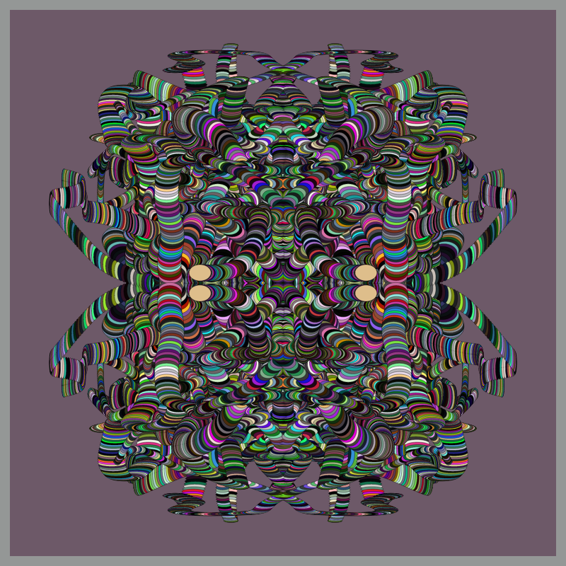 Symmetric Perlinized Ellipse #14 static token preview