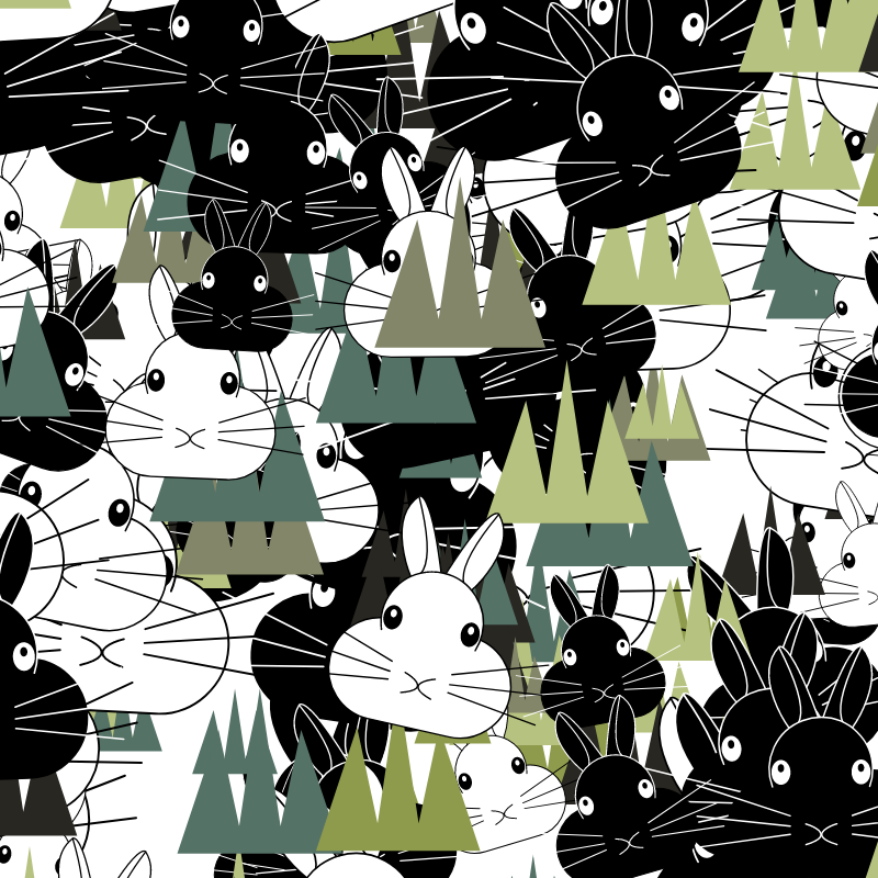 RABBITS #2 static token preview
