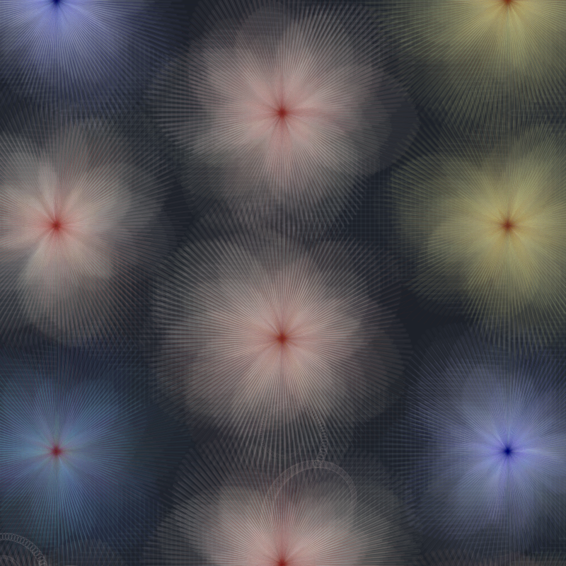Fairy flower pattern #17 static token preview