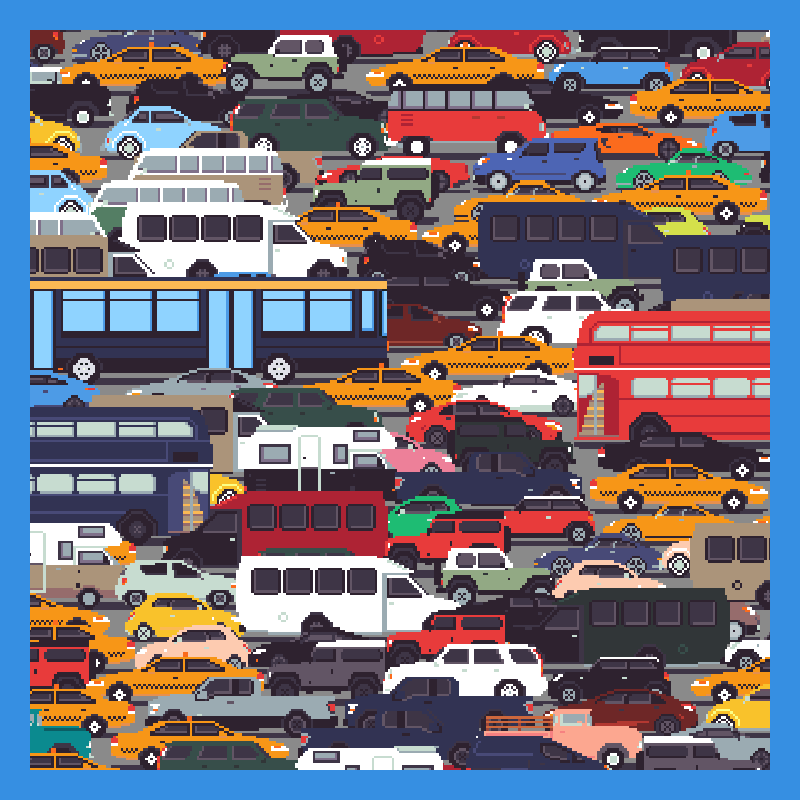 Traffic Jam #14 static token preview