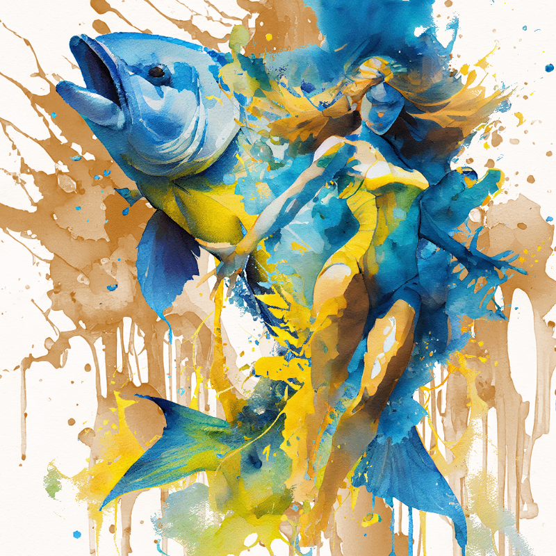 Artemis and Fish #21 static token preview