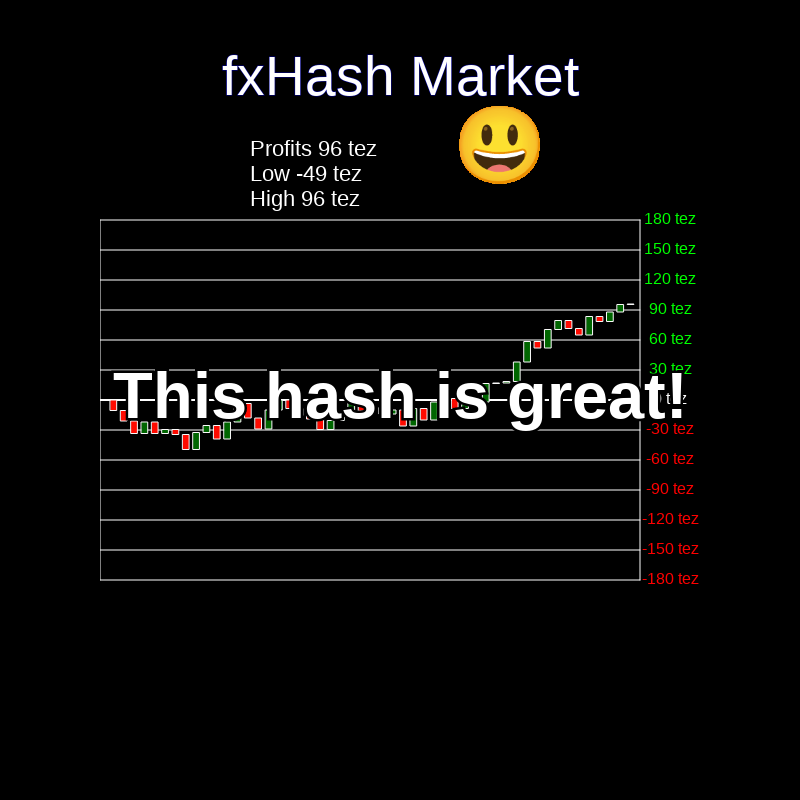 fxHash Market #7 static token preview