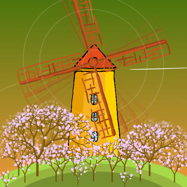 Tree Desiring Calm but Wind Restless #10 static token preview