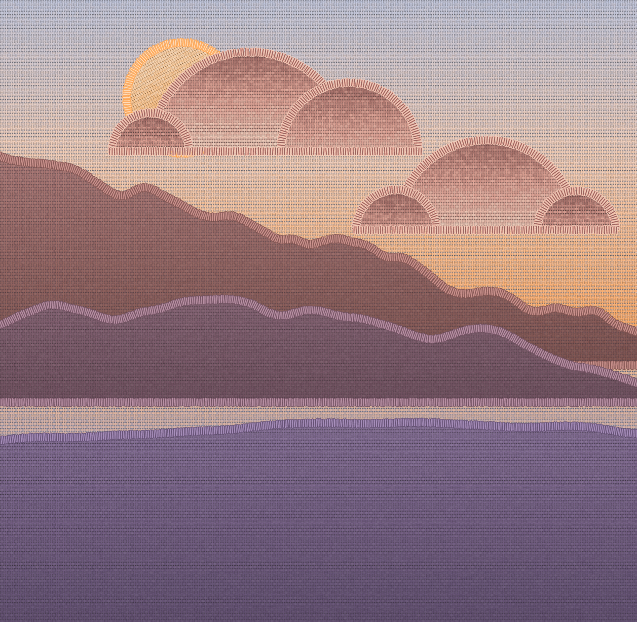 Applique Seascape #14 static token preview