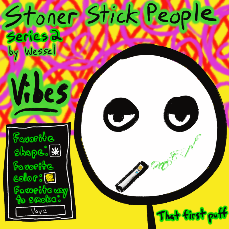 Stoner Stick People Series 2 #14 static token preview