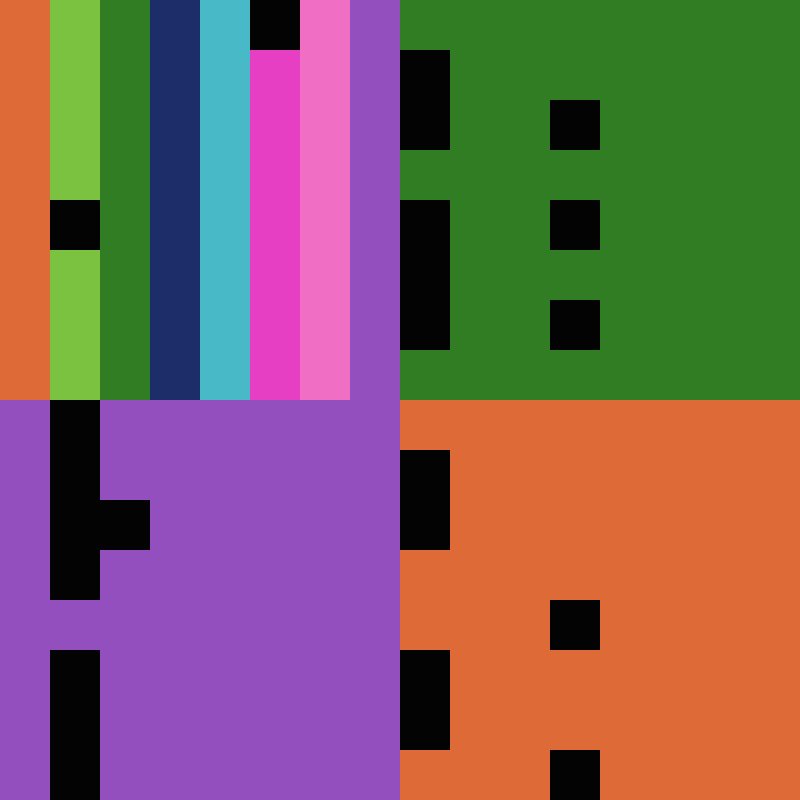 mINIMAL PIXEL ABSTRACT #16 static token preview