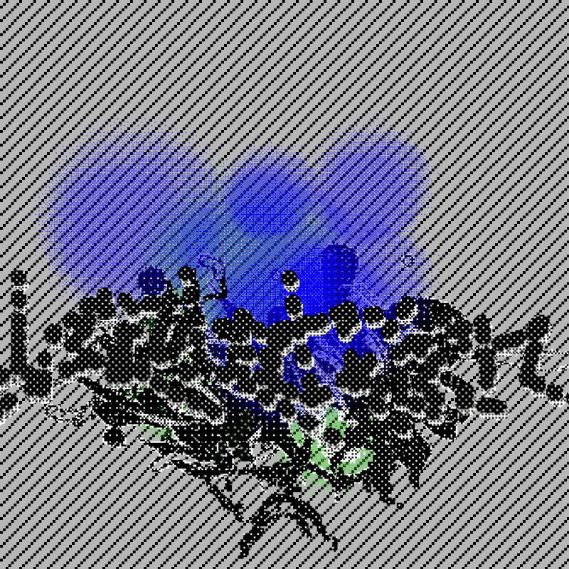 Dither_Graffiti #10 static token preview