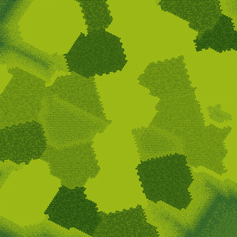 Littlecube Maps: Green Dithering #13 static token preview