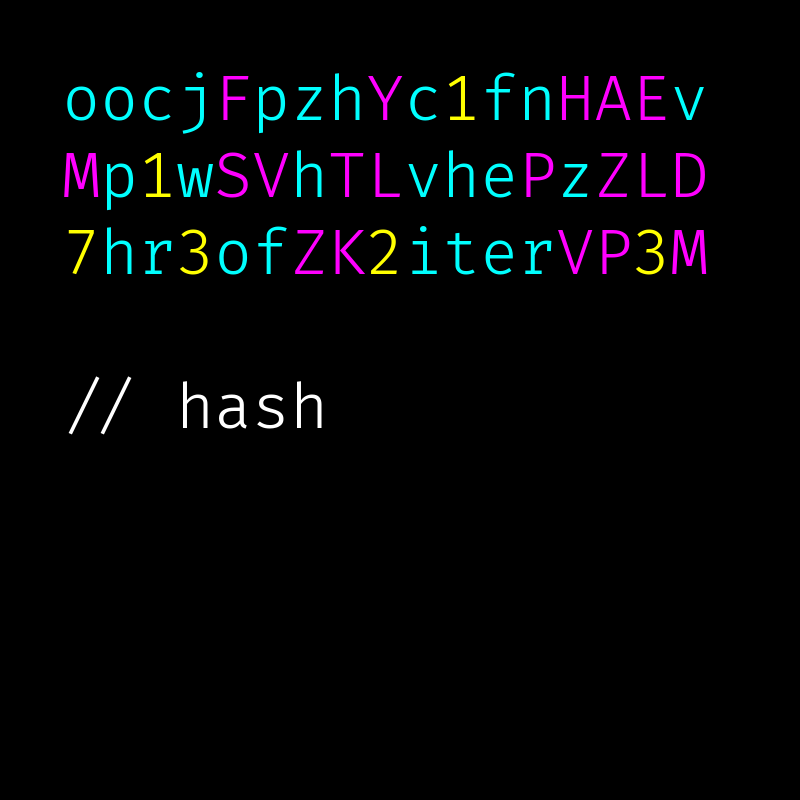 hash #11 static token preview