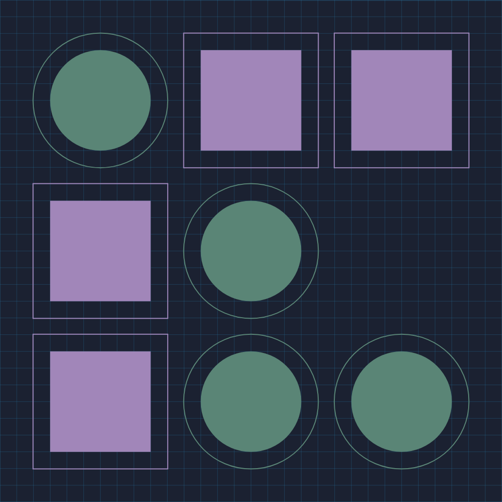 Tic Tac Toe: The Art of the Game #20 static token preview