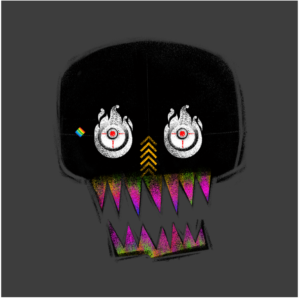 XSkull #18 static token preview