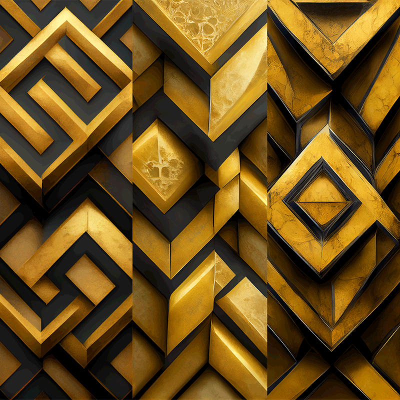 AI Gold #3 static token preview