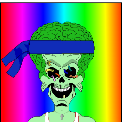 77 Weird Aliens #5 static token preview
