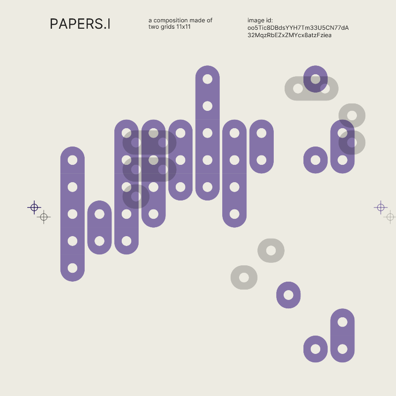 PAPERS.I #23 static token preview