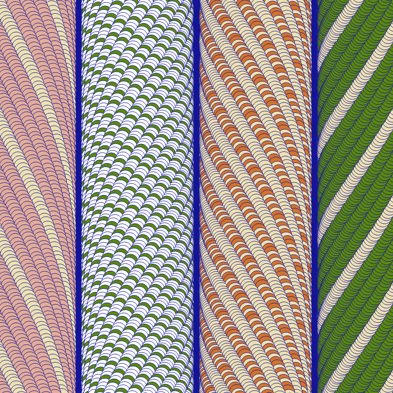 Patterns of infinity colorized #6 static token preview