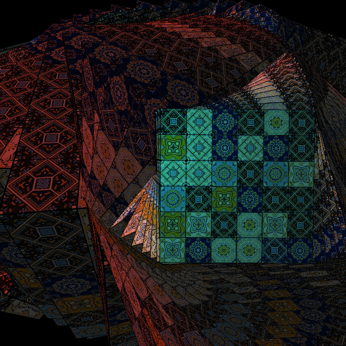 PSYCHEDELIC MOSAIC #13 static token preview