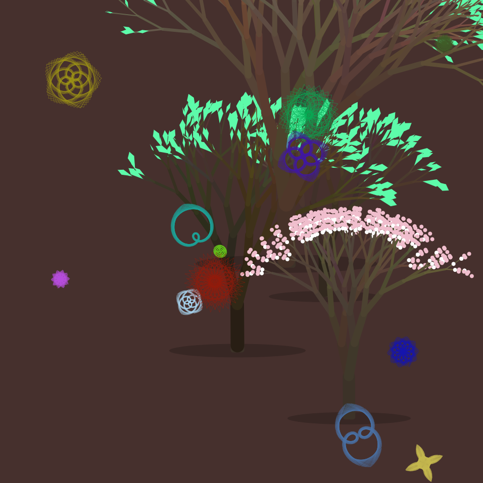 Perla's Fractal Garden #3 static token preview