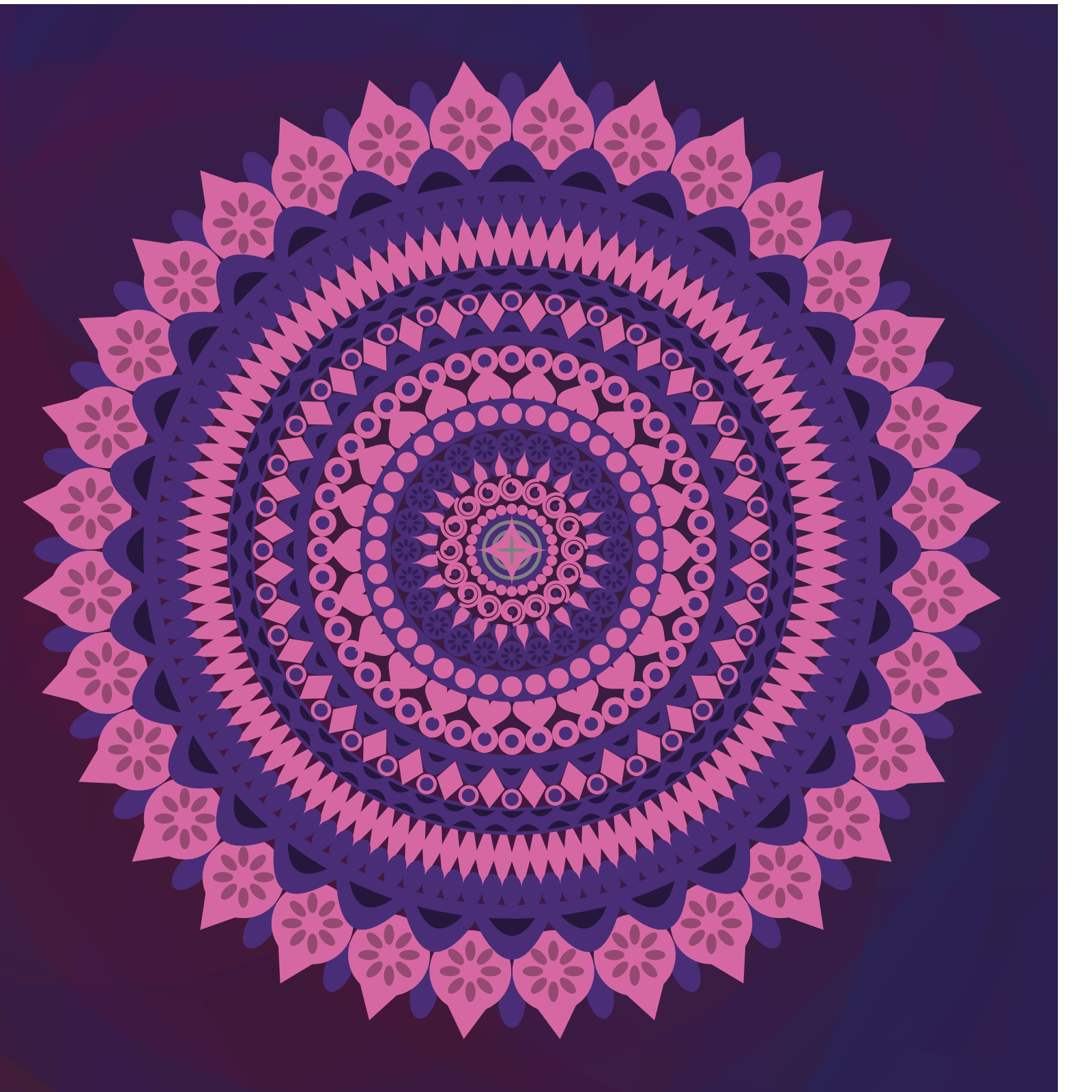 Mandala A #3 static token preview