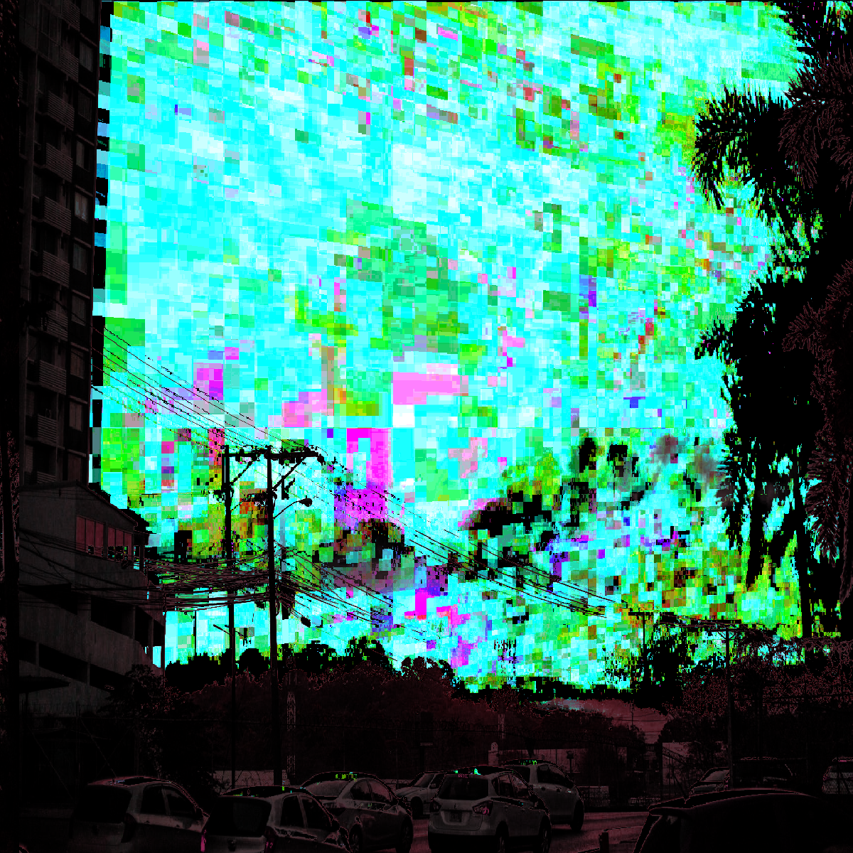 Glitch City #21 static token preview