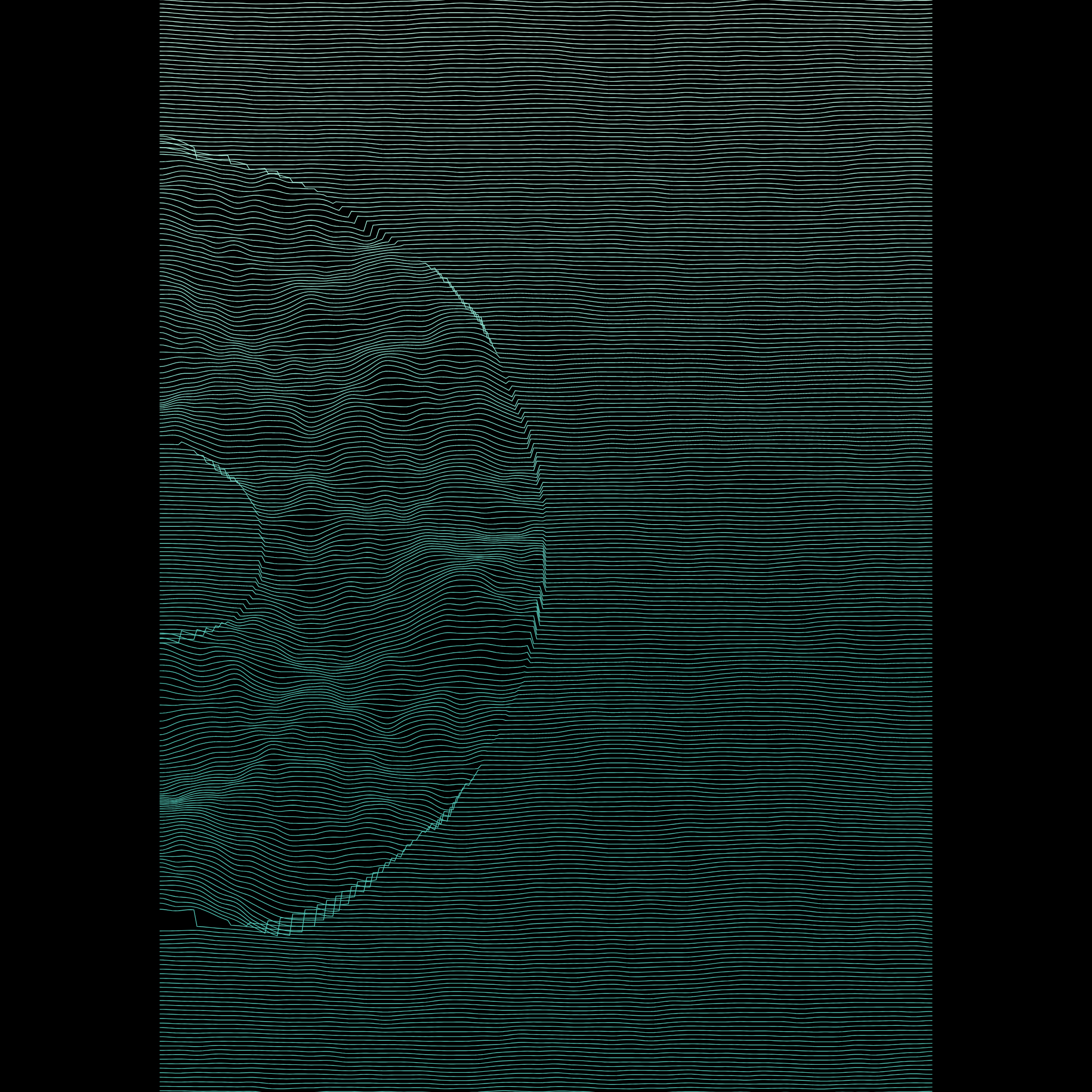 Waves Circle (For Plotter) #12 static token preview