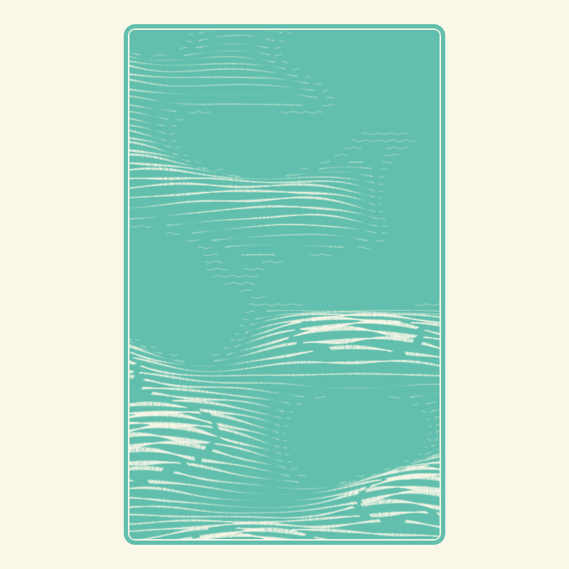 Topographic Playing Card #10 static token preview