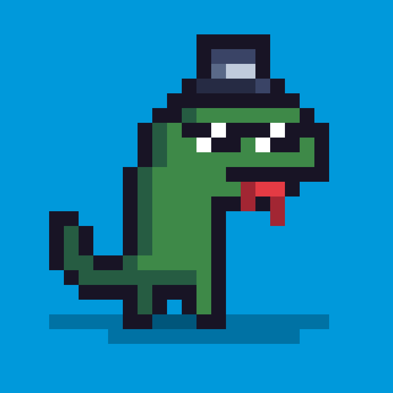 Pixel Dinos #20 static token preview