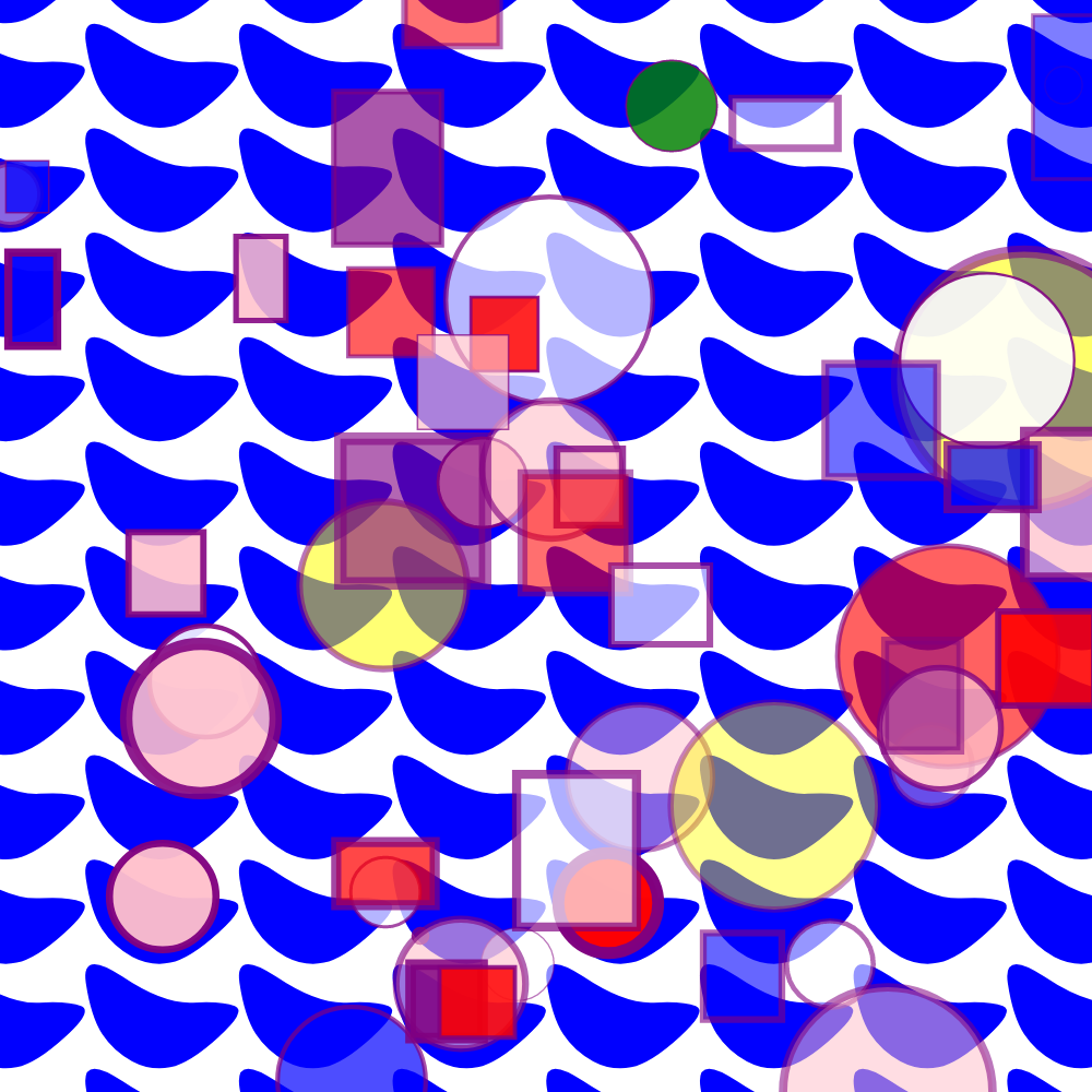 Hectic Shapes #9 static token preview