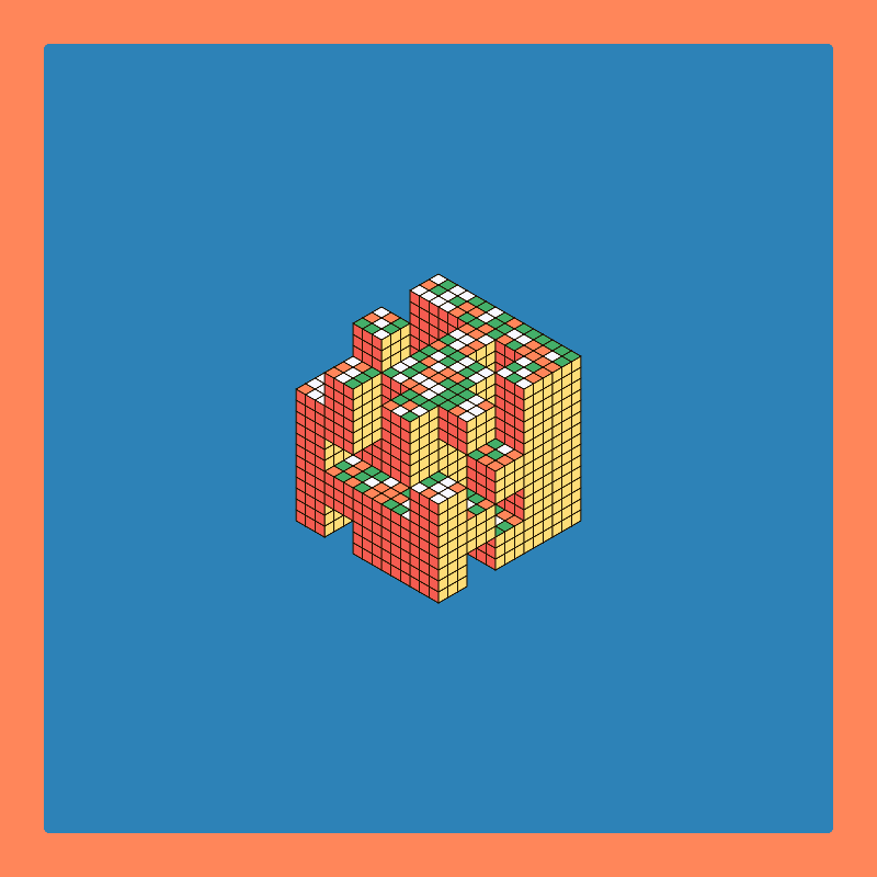 Rubik’s Fortress II #13 static token preview