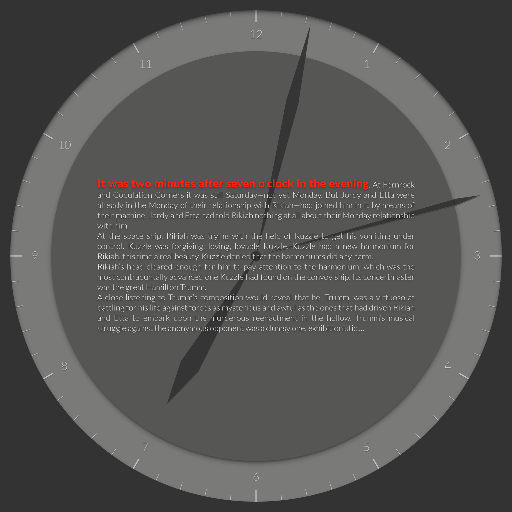 A Watch #6 static token preview