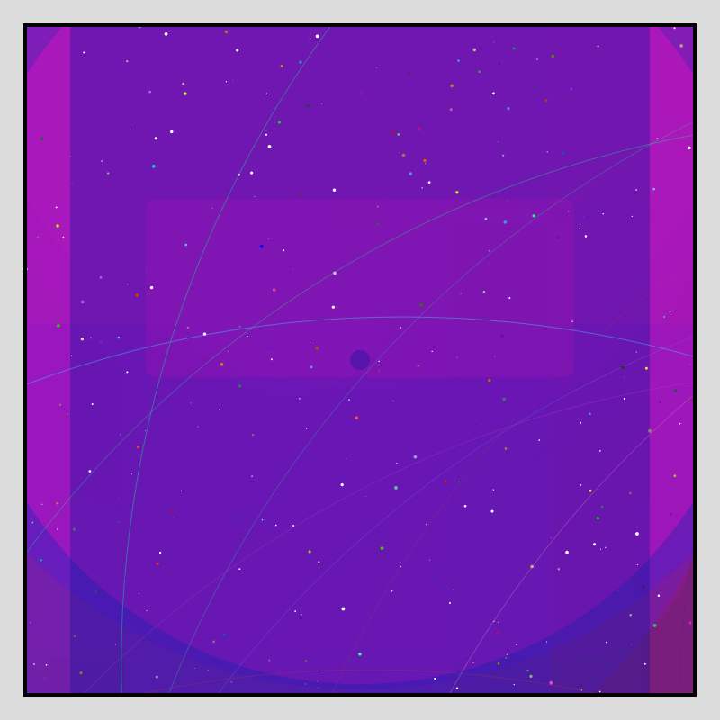 Color Field Starry B #12 static token preview