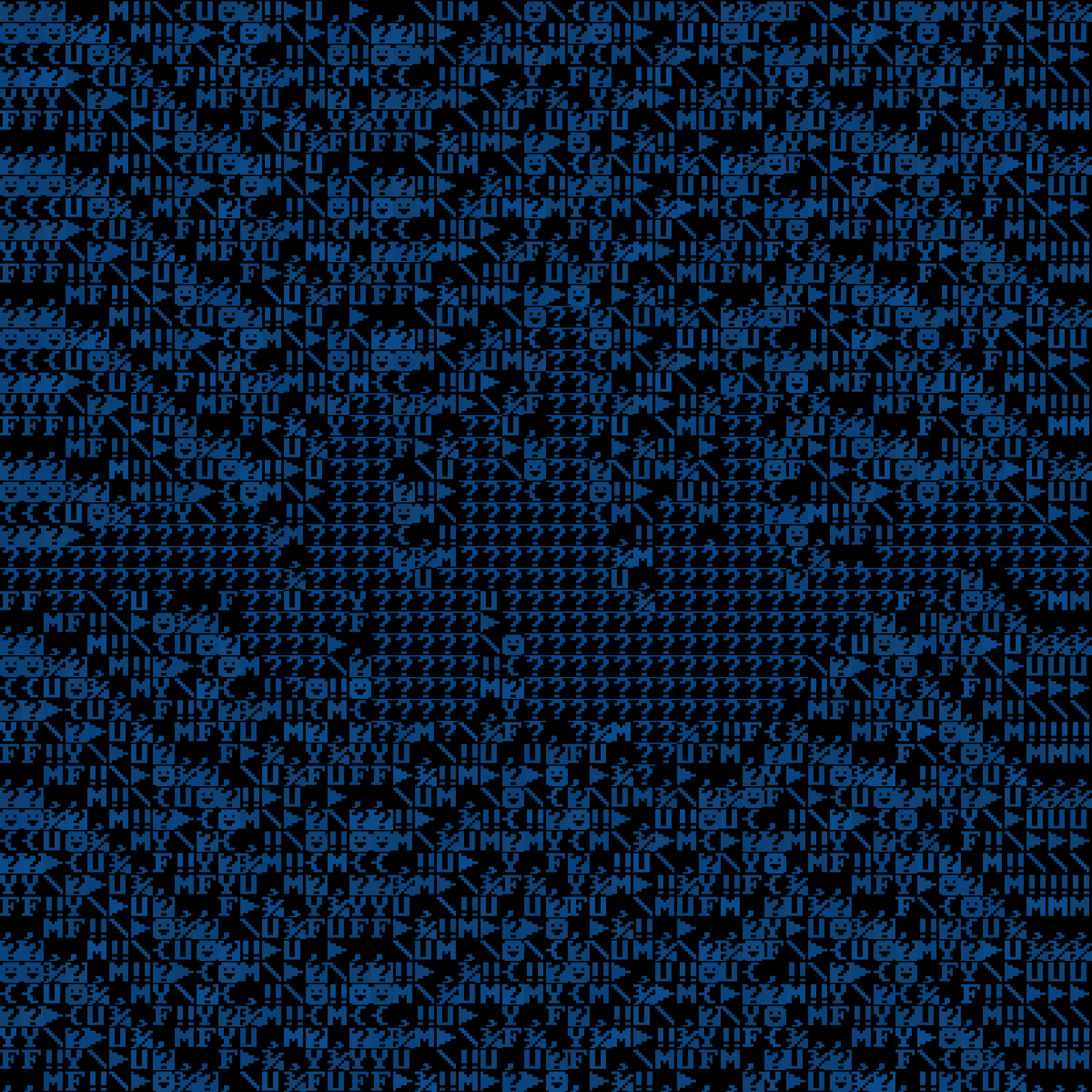 ASCII Squigl #3 static token preview