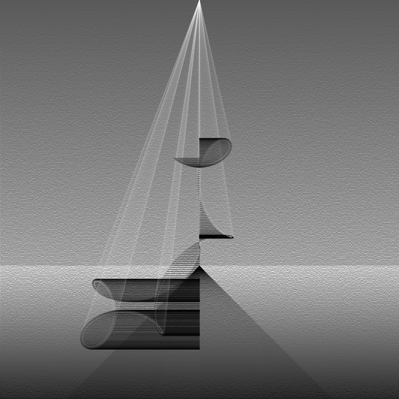 Meditating Lines #13 static token preview