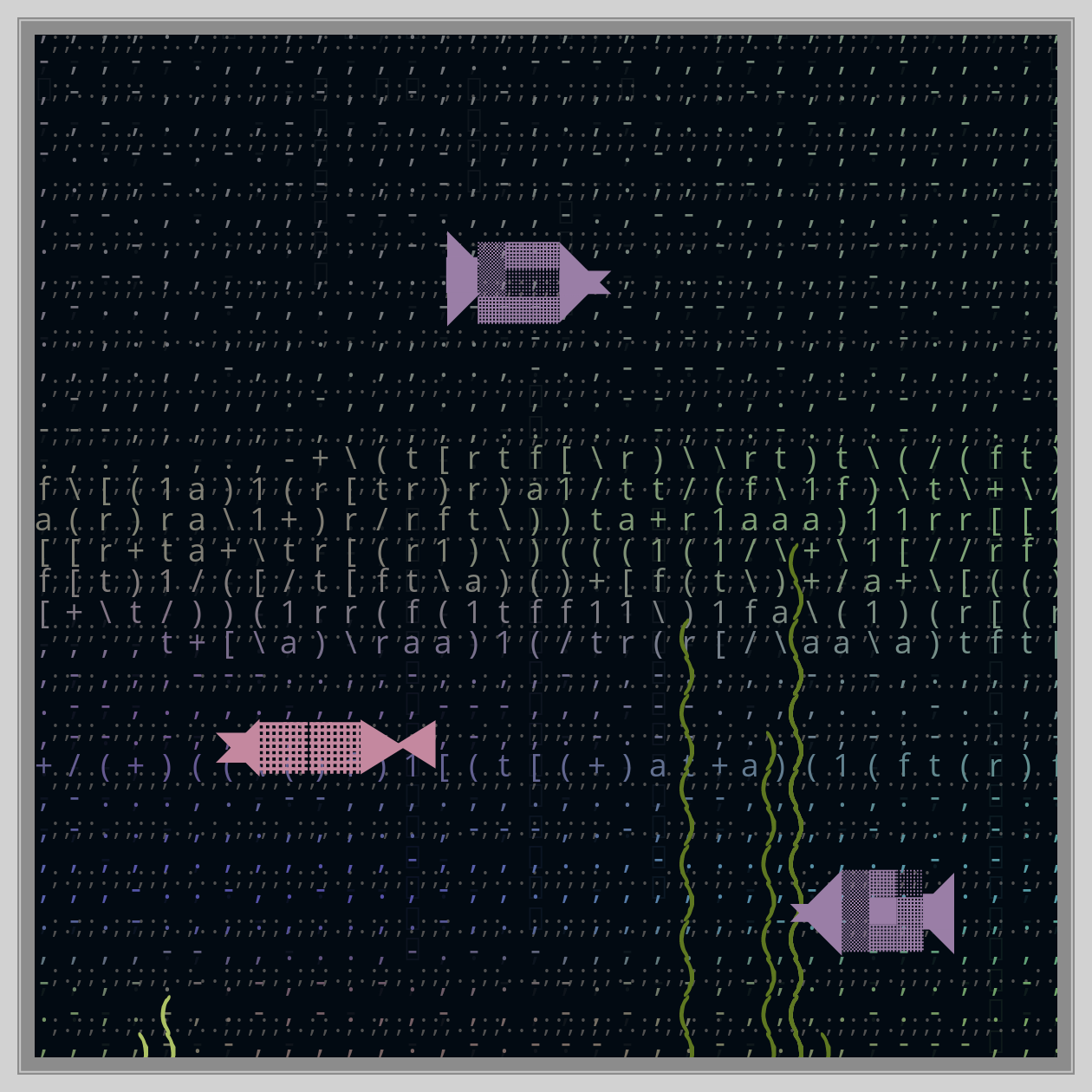 Ascii Quarium #16 static token preview