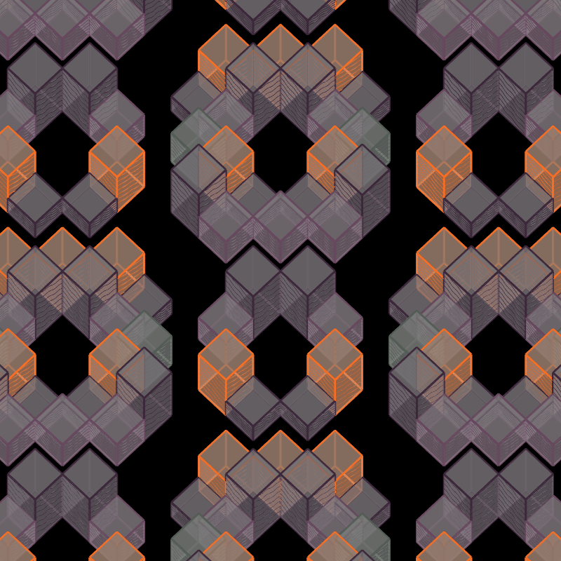 3D Pattern: BLOCK #10 static token preview