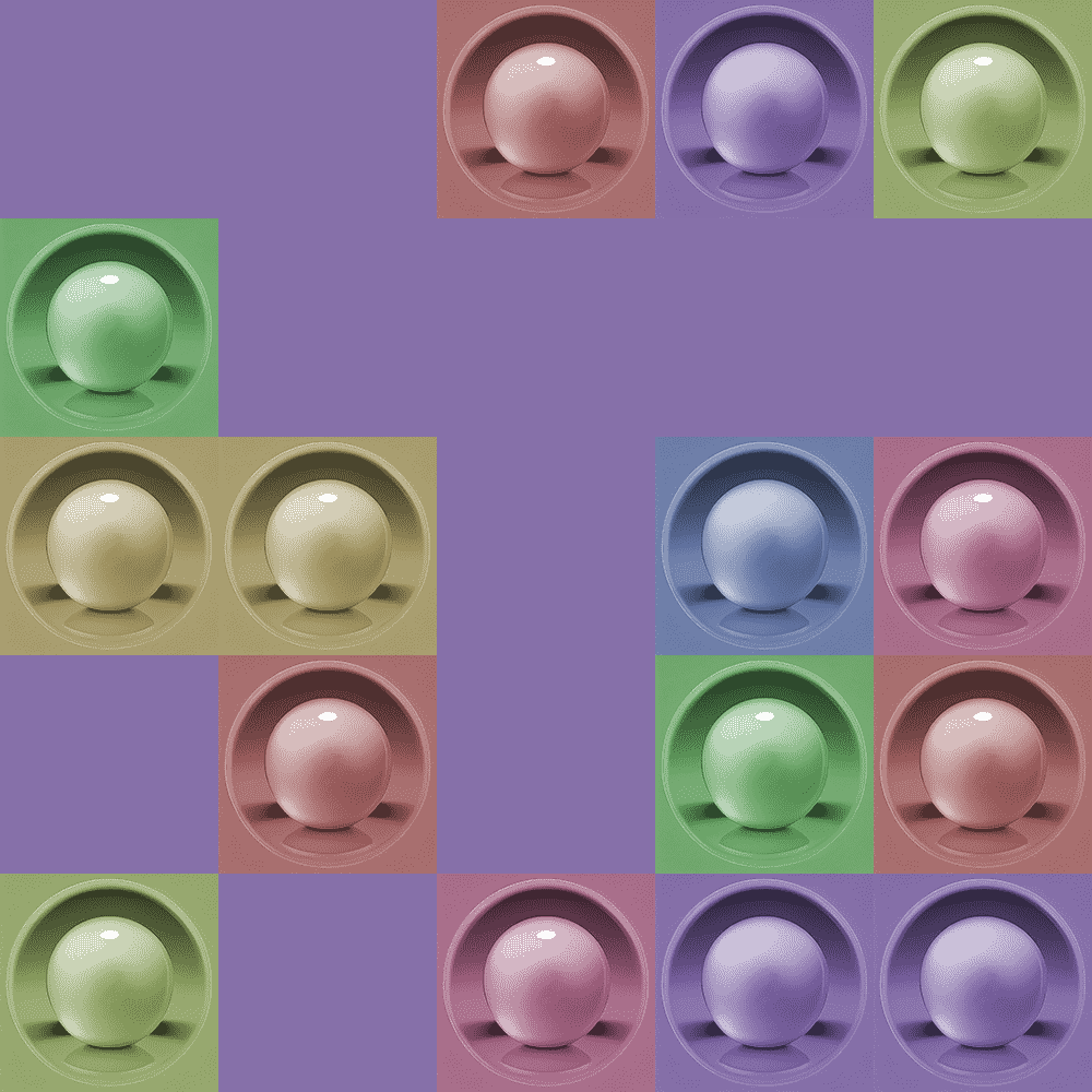 Random Spheres #1 static token preview