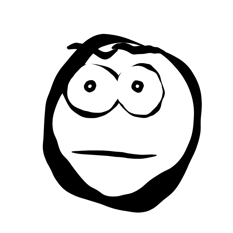 Ink Face Sketch #3 static token preview