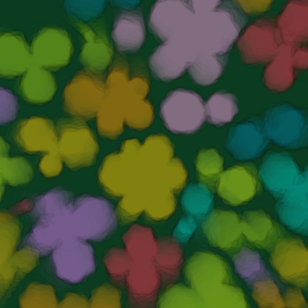 Colorful cartoon shapes(free edition) #22 static token preview