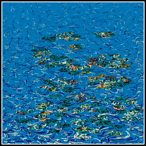 Polluted water lilies #5 static token preview
