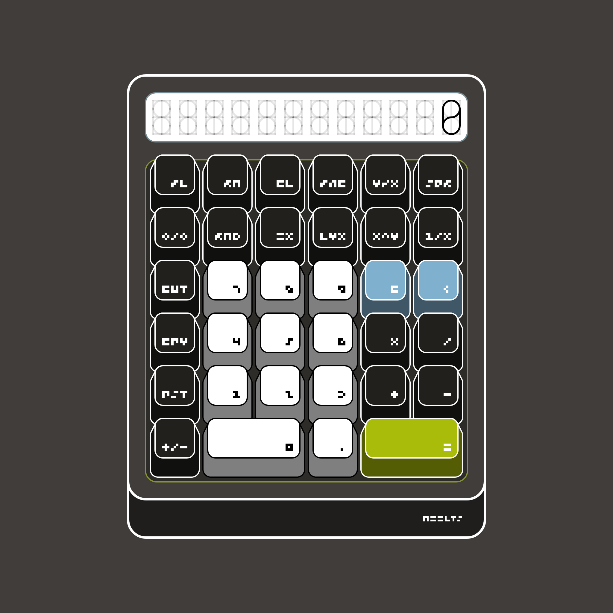 Tiny Devices #A: Calculator #7 static token preview