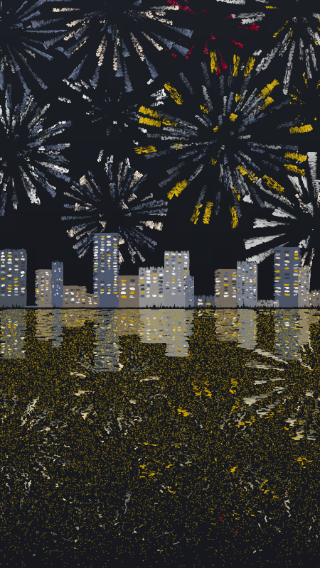 Fireworks #13 static token preview