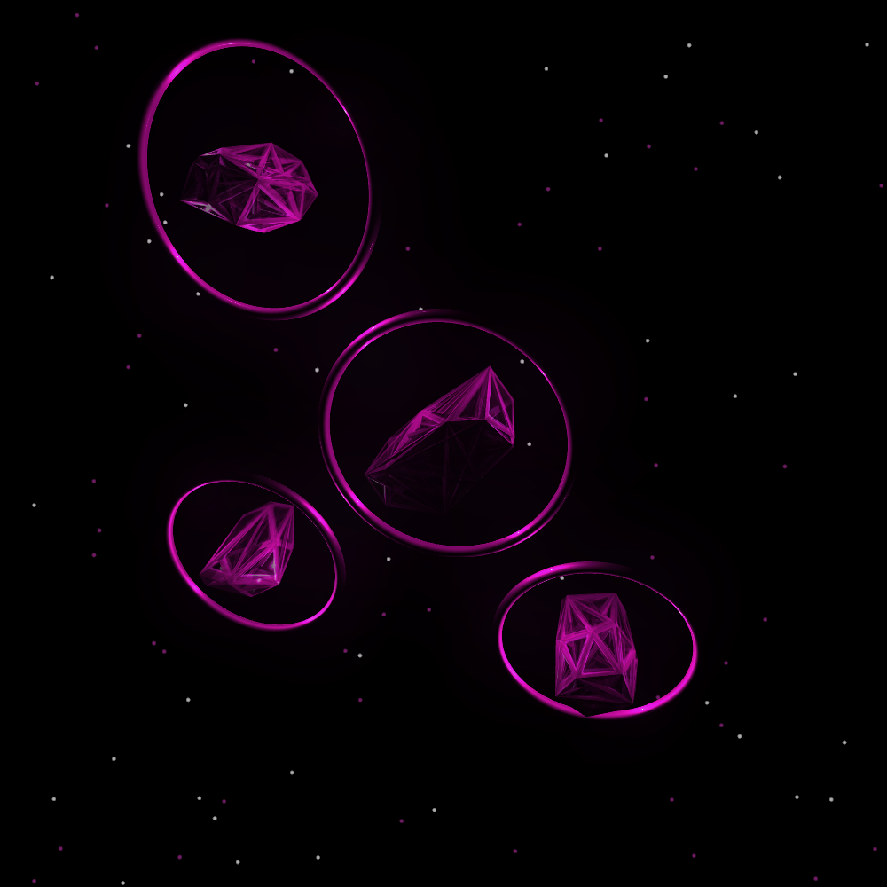 Space Gems #7 static token preview