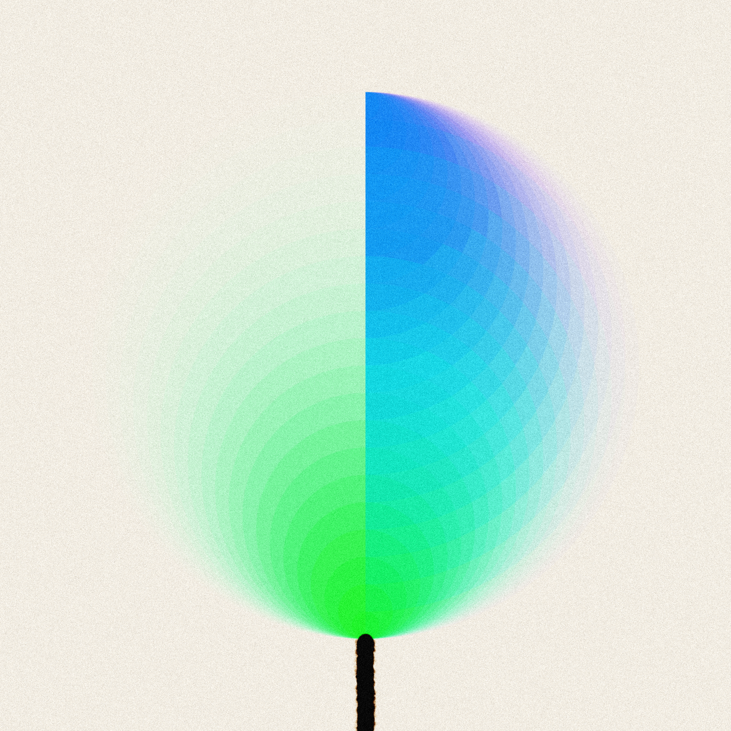 Fx(hash) Generative Birthday Candle #21 static token preview