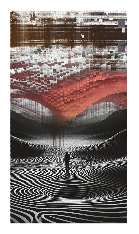 human in search of himself #6 static token preview